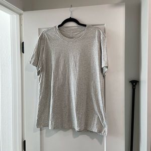 Lululemon All Yours Cotton T-Shirt - Heathered Core Ultra Light Grey - 8